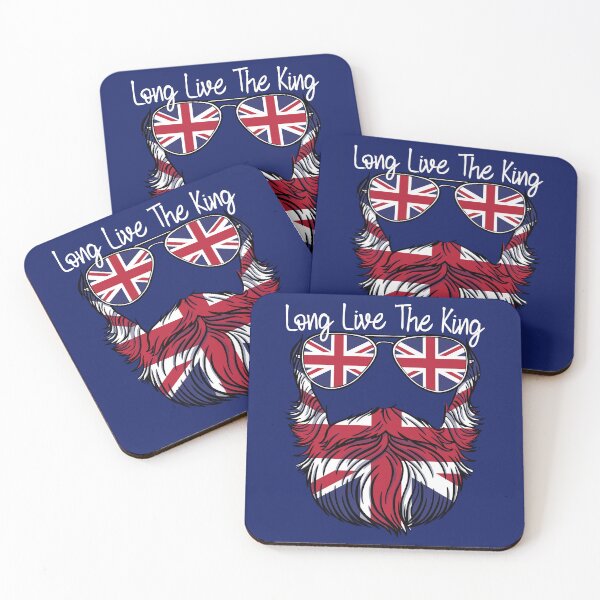 Item preview, British King III Men Charles Long Live The King Bearded Men designed and sold by pipsmerch.