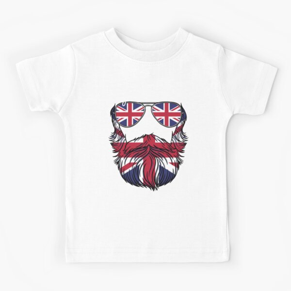 Funny English Bulldog King III Mens Charles British Flag Kids T-Shirt for  Sale by pipsmerch