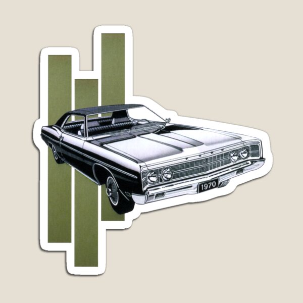 1970's Muscle Magnet