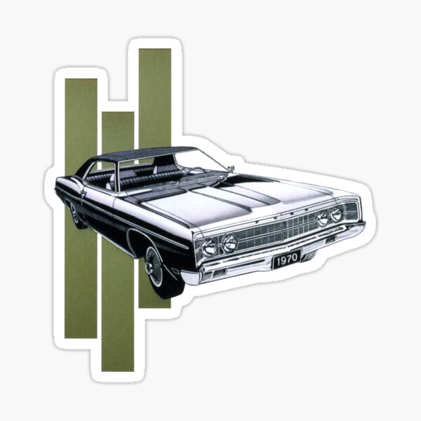 1970's Muscle Sticker