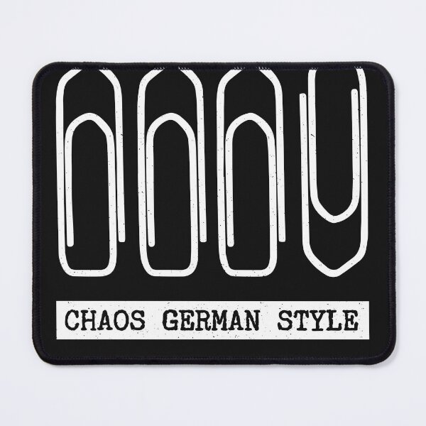 Item preview, CHAOS German Style - Funny office designed and sold by ChrisFeil.