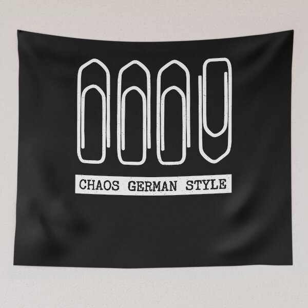 Item preview, CHAOS German Style - Funny office designed and sold by ChrisFeil.