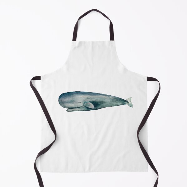 Item preview, Whale blue sea ocean fish watercolor illustration designed and sold by Yana Mustafina | Boho Soulful Designs.