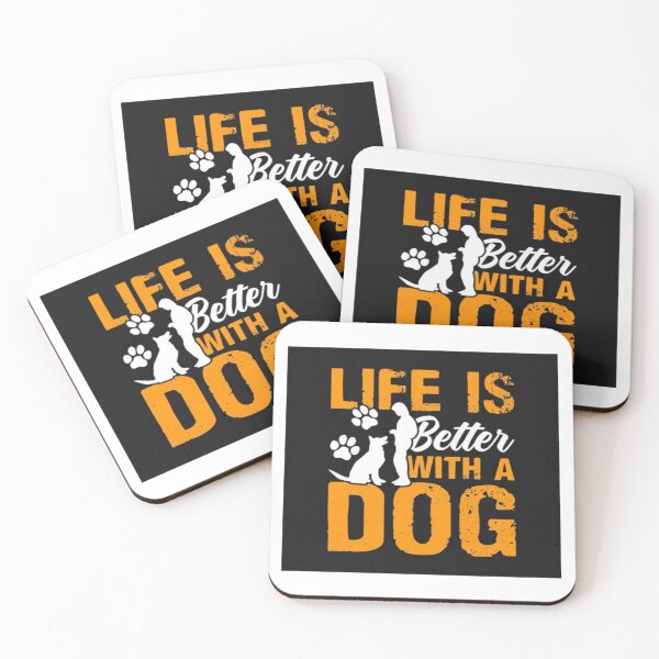 Item preview, Life is better with a dog  designed and sold by sagestar.