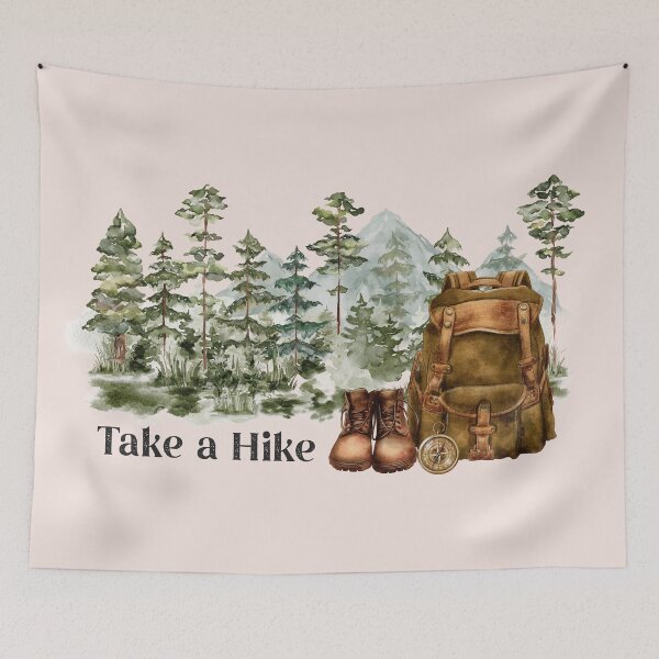 Item preview, Hiking to Mountains designed and sold by Nature Hues.