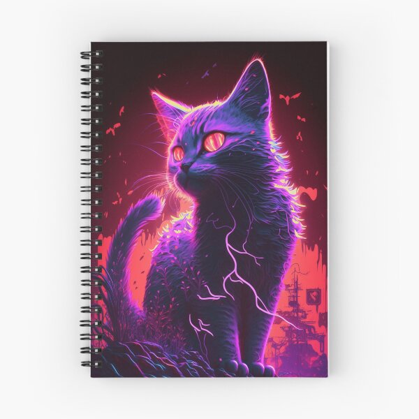 Item preview, Stray Cyberpunk Cat  designed and sold by Nightarcade.