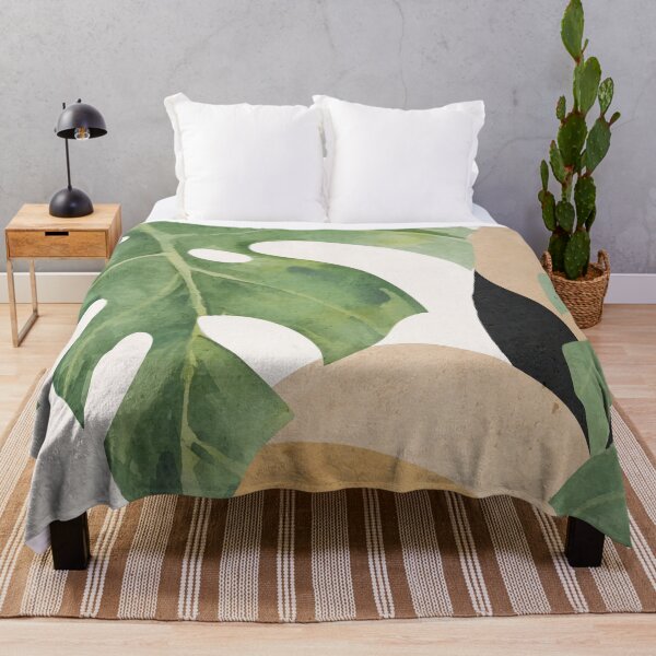 Item preview, Arte abstracto Hojas tropicales 3 designed and sold by ThingDesign.