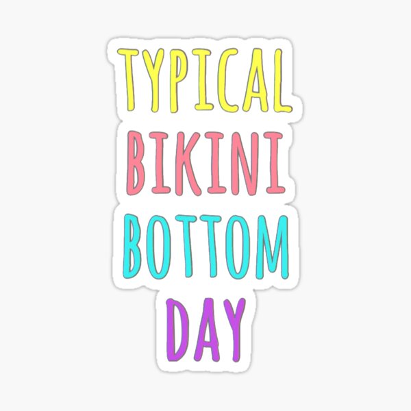 Vista previa del artículo con la obra «día de fondo de bikini», diseñado y vendido por idkemma.