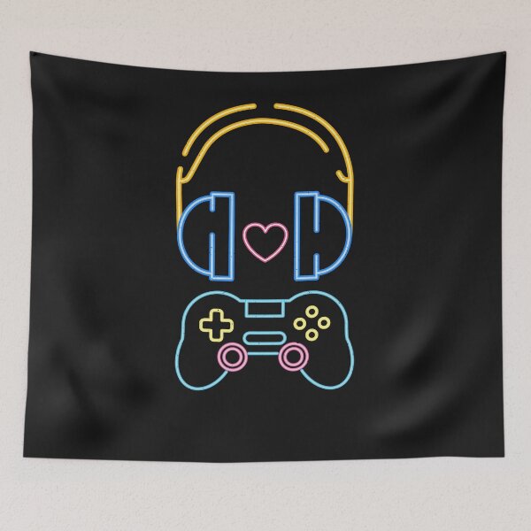 Item preview, Love Gaming & Music - Nerd designed and sold by ChrisFeil.