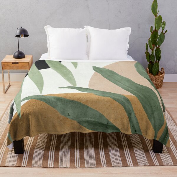 Item preview, Abstract Art Tropical Leaves 4 designed and sold by ThingDesign.