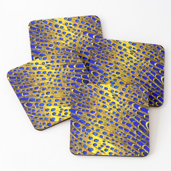 Item preview, Blue and Gold Paint designed and sold by Travelslightly.