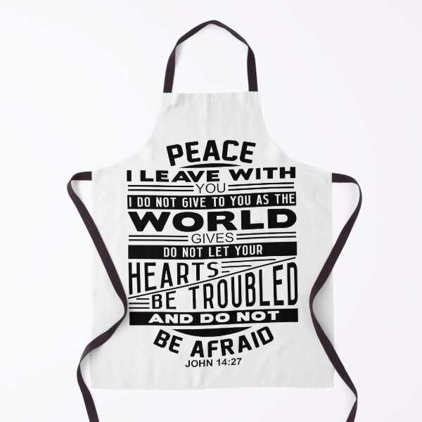Artikelvorschau, Peace I Leave With You John 14:27 entworfen und verkauft von plushism.