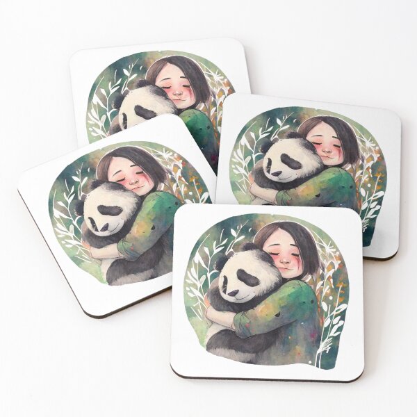 Item preview, just a girl who loves pandas designed and sold by printiesart.