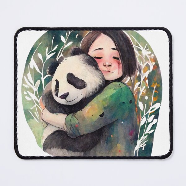 Item preview, just a girl who loves pandas designed and sold by printiesart.