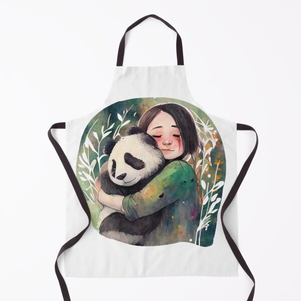 Item preview, just a girl who loves pandas designed and sold by printiesart.