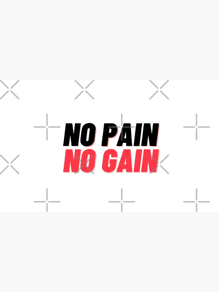 Discover No Pain No Gain Citation De Motivation Mug Céramique