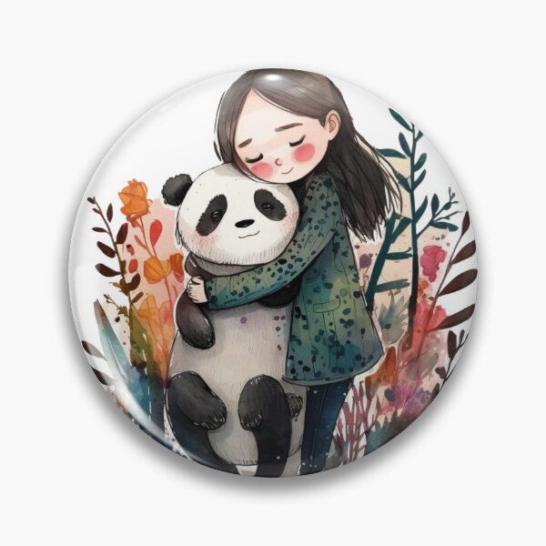 Item preview, just a girl who loves pandas designed and sold by printiesart.