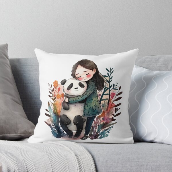 Item preview, just a girl who loves pandas designed and sold by printiesart.
