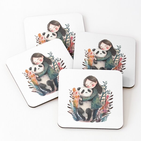 Item preview, just a girl who loves pandas designed and sold by printiesart.