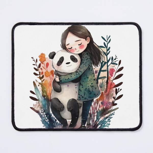 Item preview, just a girl who loves pandas designed and sold by printiesart.