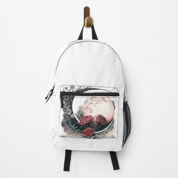 Item preview, Vintage Pretty Phases of the Moon with Daisies and Roses designed and sold by cynino.