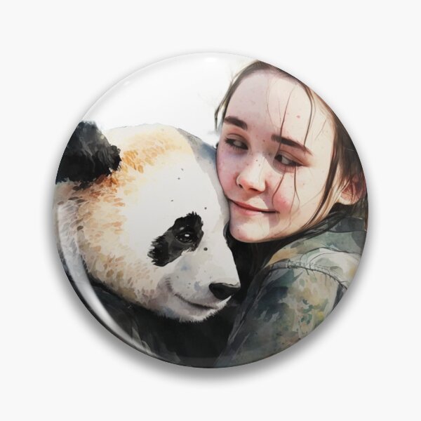 Item preview, just a girl who loves pandas designed and sold by printiesart.