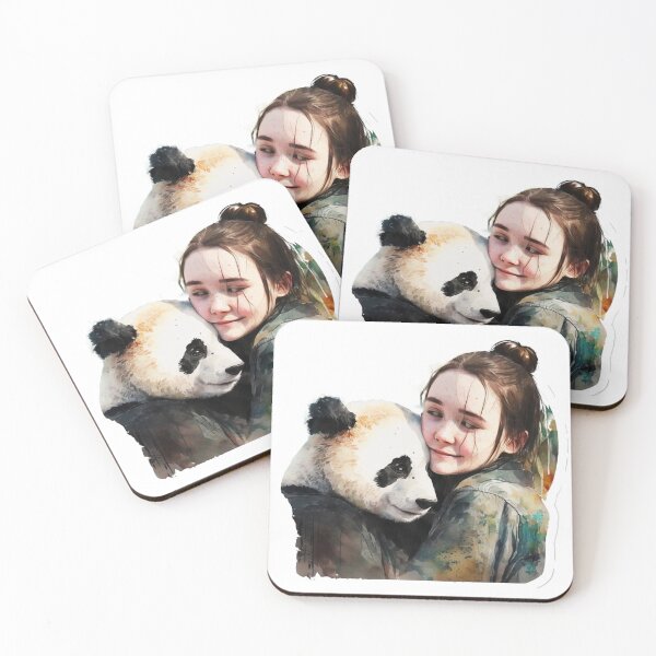 Item preview, just a girl who loves pandas designed and sold by printiesart.