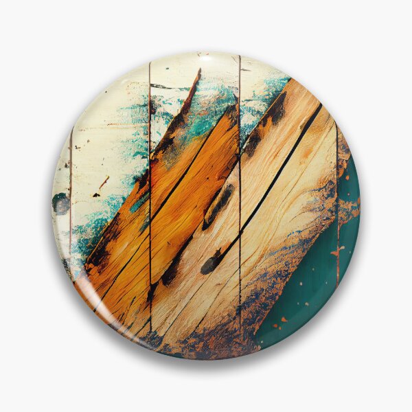 Item preview, Green white wood wall designed and sold by AppleElf.