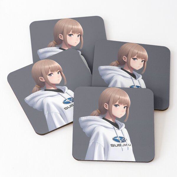 Item preview, Anime Girl Wearing a Subuwu Hoodie designed and sold by acworks.