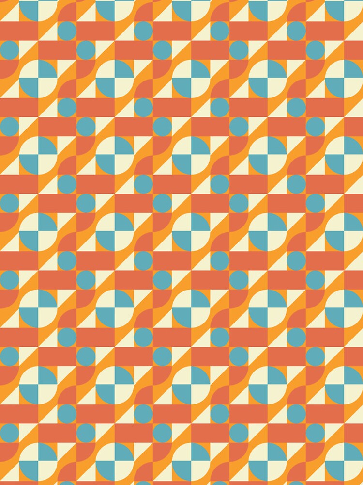 Thumbnail 4 of 4, iPhone Case, Retro Abstract Pattern designed and sold by GaryDobson.