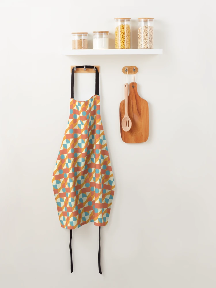 Thumbnail 4 of 6, Apron, Retro Abstract Pattern designed and sold by GaryDobson.