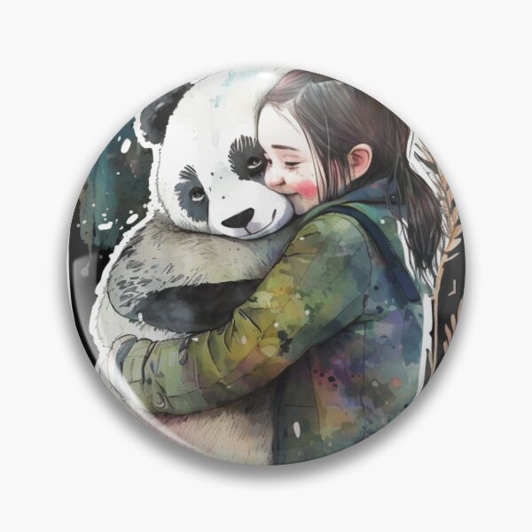 Item preview, just a girl who loves pandas designed and sold by printiesart.