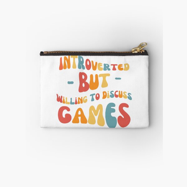 Item preview, Introverted but willing to discuss games designed and sold by AHthatIsNice.
