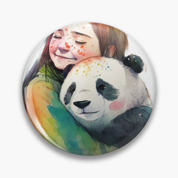Item preview, just a girl who loves pandas designed and sold by printiesart.