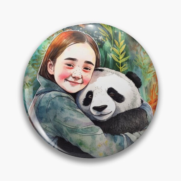 Item preview, just a girl who loves pandas designed and sold by printiesart.