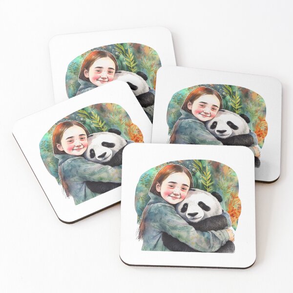 Item preview, just a girl who loves pandas designed and sold by printiesart.