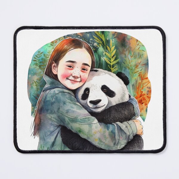 Item preview, just a girl who loves pandas designed and sold by printiesart.