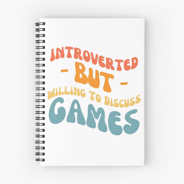 Item preview, Introverted but willing to discuss games designed and sold by AHthatIsNice.