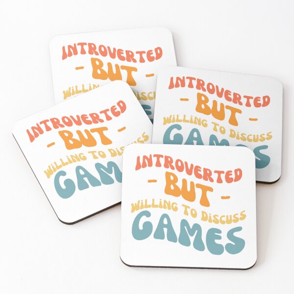 Item preview, Introverted but willing to discuss games designed and sold by AHthatIsNice.