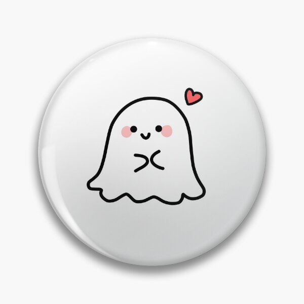 Item preview, Cute Ghost - Minimalist Doodle Design designed and sold by yellowdaisy23.