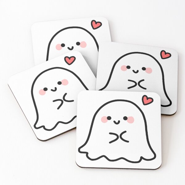 Item preview, Cute Ghost - Minimalist Doodle Design designed and sold by yellowdaisy23.