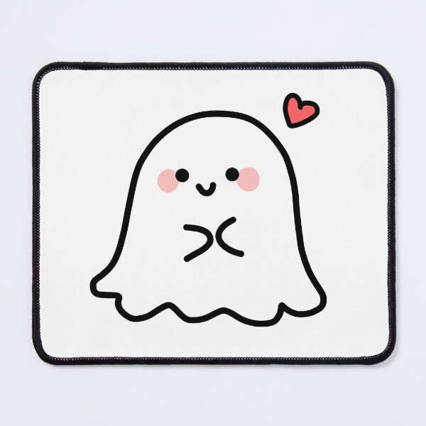 Item preview, Cute Ghost - Minimalist Doodle Design designed and sold by yellowdaisy23.