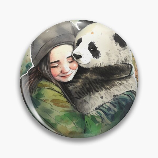 Item preview, just a girl who loves pandas designed and sold by printiesart.