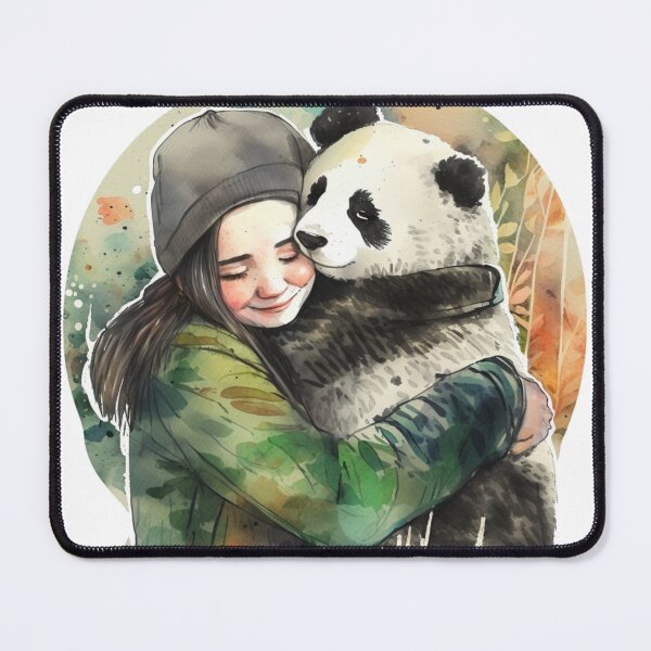 Item preview, just a girl who loves pandas designed and sold by printiesart.