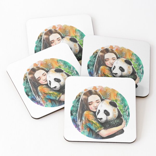 Item preview, just a girl who loves pandas designed and sold by printiesart.