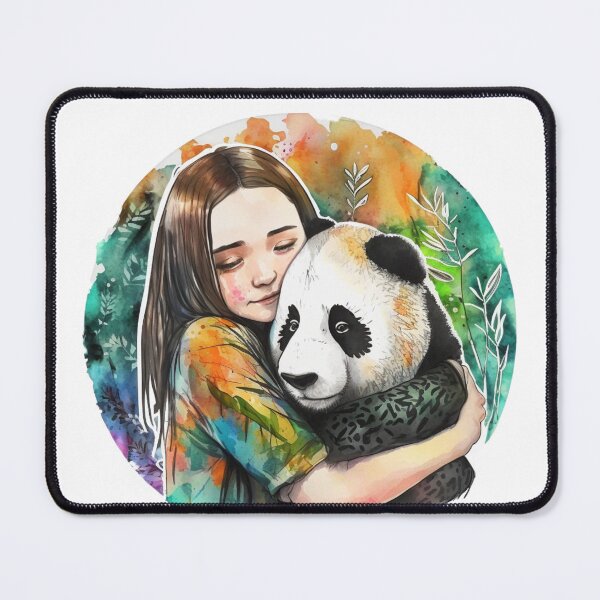 Item preview, just a girl who loves pandas designed and sold by printiesart.