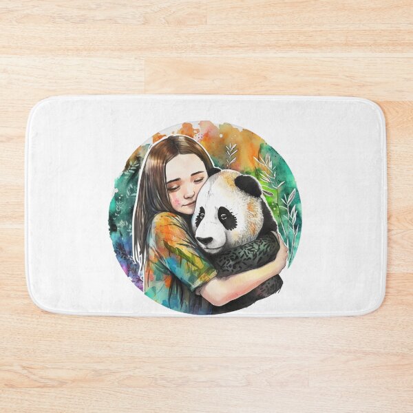 Item preview, just a girl who loves pandas designed and sold by printiesart.