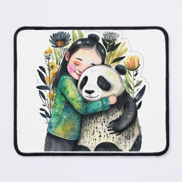 Item preview, just a girl who loves pandas designed and sold by printiesart.