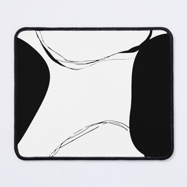 Item preview, Abstract Monochrome Black and White Circles Pattern designed and sold by SoccaTamam.