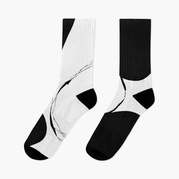 Item preview, Abstract Monochrome Black and White Circles Pattern  designed and sold by SoccaTamam.